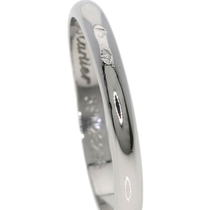 CARTIER Wedding #55 Ring Platinum PT950 Ladies [Used]
