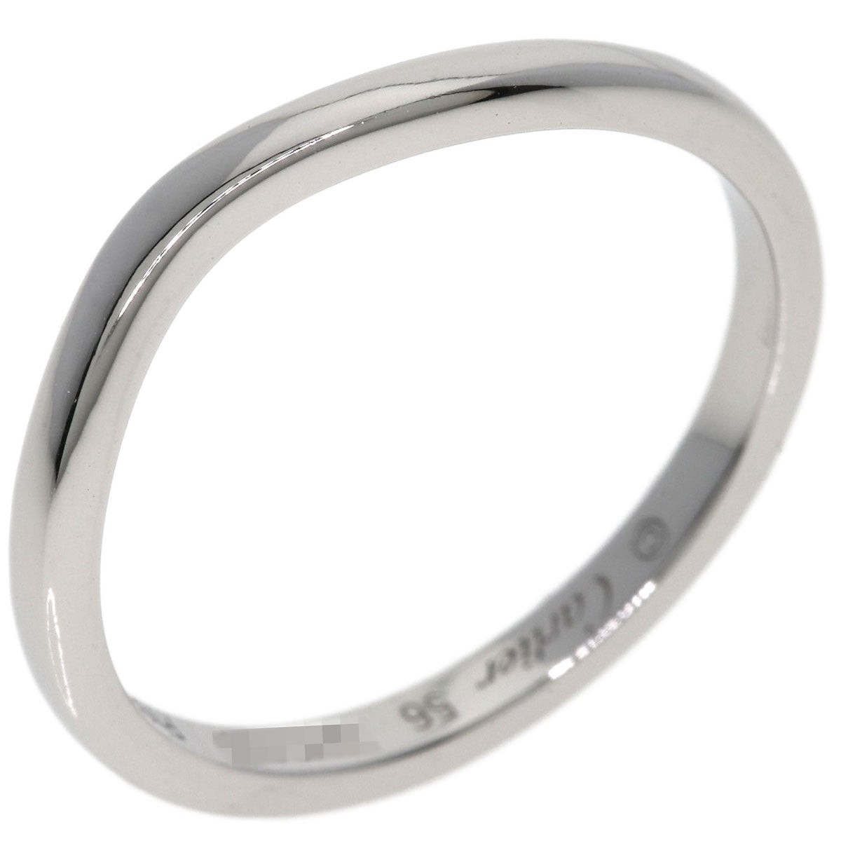 CARTIER Ballerina Curve #56 Ring Platinum PT950 Ladies [Used]