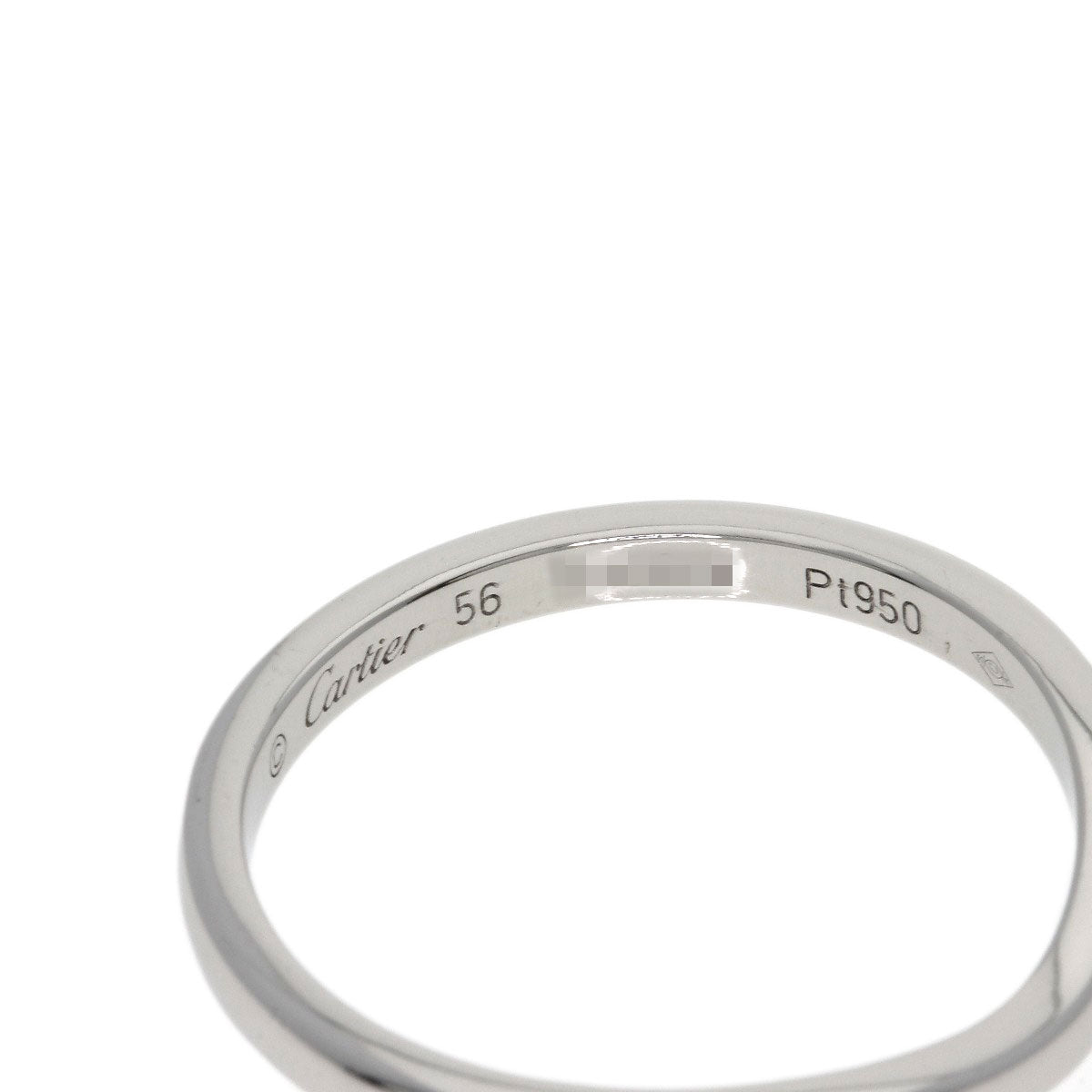 CARTIER Ballerina Curve #56 Ring Platinum PT950 Ladies [Used]