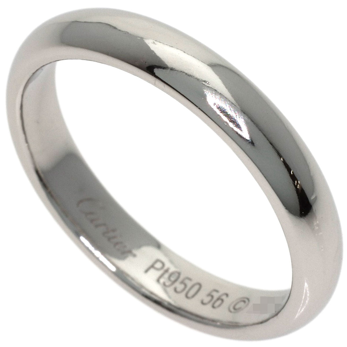 CARTIER Wedding #56 Ring Platinum PT950 Ladies [Used]