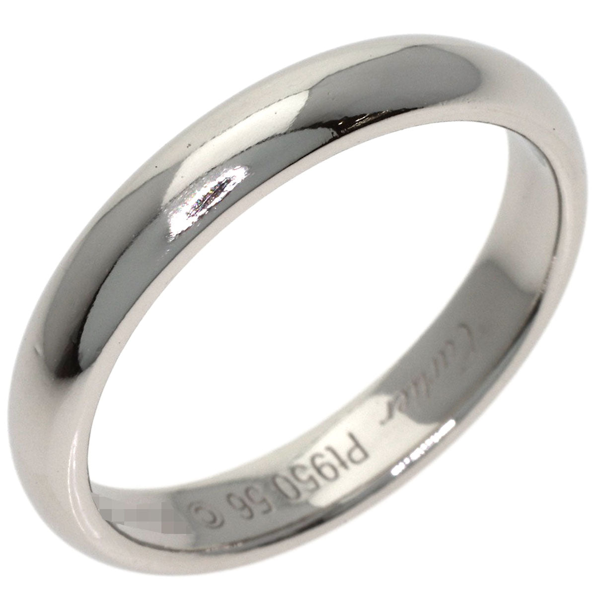CARTIER Wedding #56 Ring Platinum PT950 Ladies [Used]