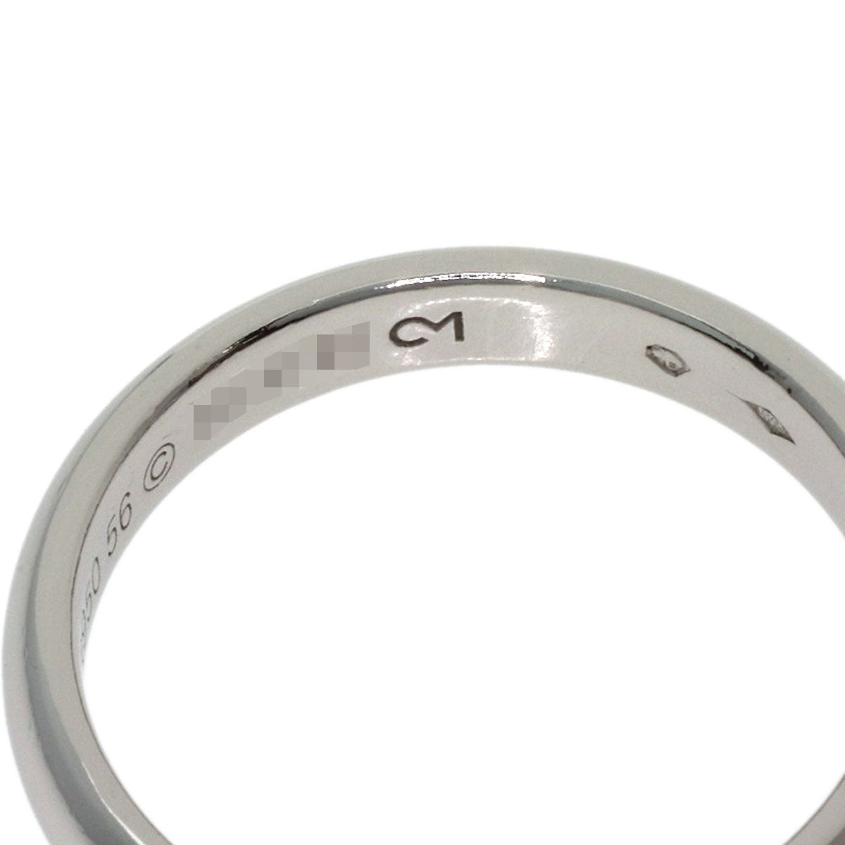 CARTIER Wedding #56 Ring Platinum PT950 Ladies [Used]