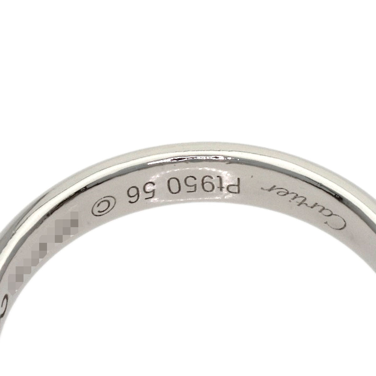 CARTIER Wedding #56 Ring Platinum PT950 Ladies [Used]