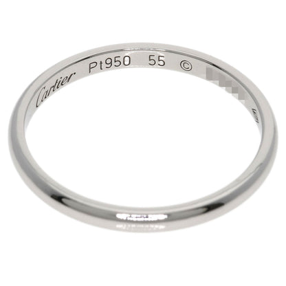 CARTIER Wedding #55 Ring Platinum PT950 Ladies [Used]