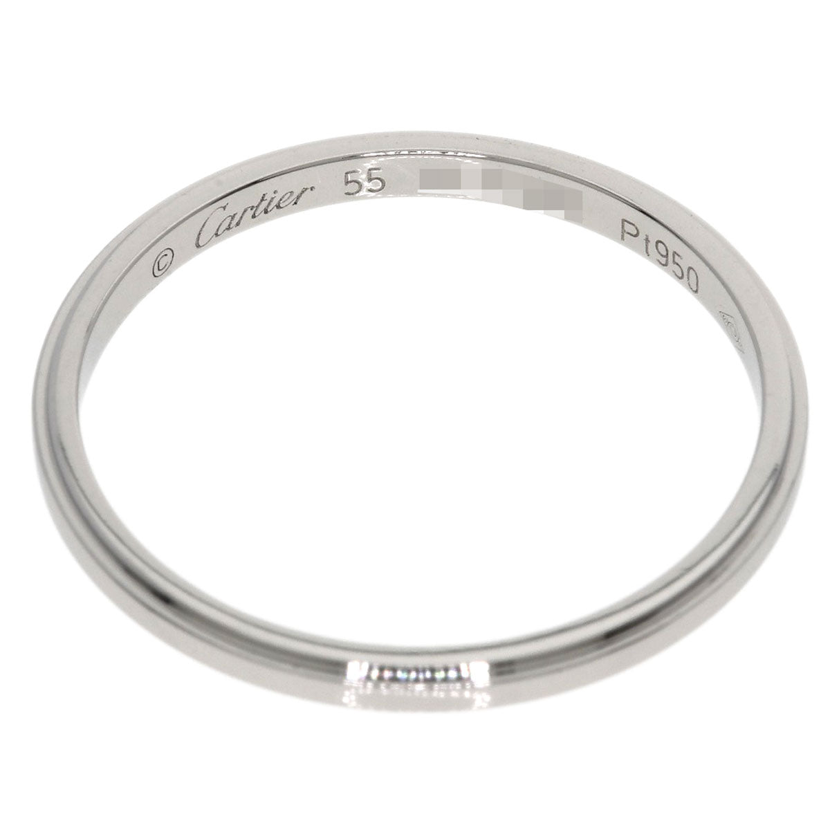 CARTIER Amour #55 Ring Platinum PT950 Ladies [Used]