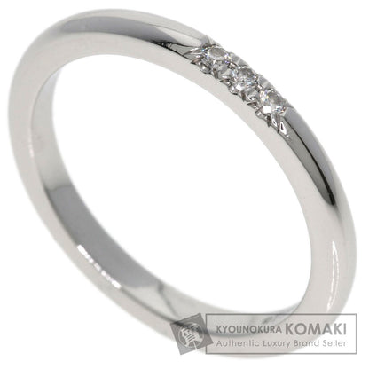 TIFFANY&Co. Forever 3P Diamond Ring Platinum PT950 Ladies [Used]