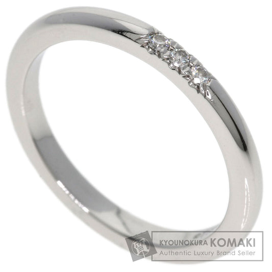 TIFFANY&Co. Forever 3P Diamond Ring Platinum PT950 Ladies [Used]