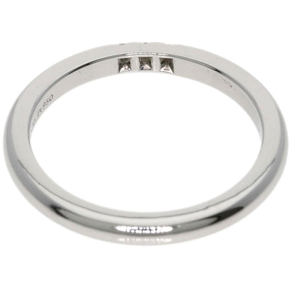 TIFFANY&Co. Forever 3P Diamond Ring Platinum PT950 Ladies [Used]