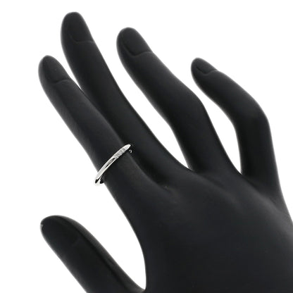 TIFFANY&Co. Forever 3P Diamond Ring Platinum PT950 Ladies [Used]