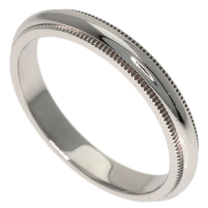 TIFFANY&Co. Milgrain Ring Platinum PT950 Ladies [Used]