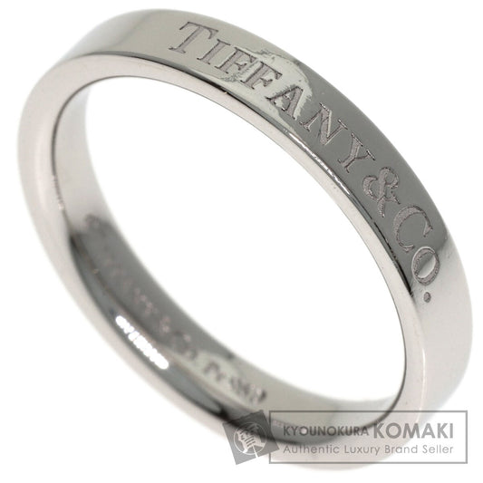 TIFFANY&Co. Flat band Ring Platinum PT950 Ladies [Used]