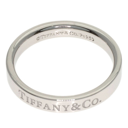 TIFFANY&Co. Flat band Ring Platinum PT950 Ladies [Used]