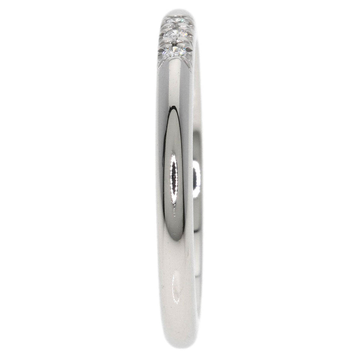 TIFFANY&Co. Forever 3P Diamond Ring Platinum PT950 Ladies [Used]