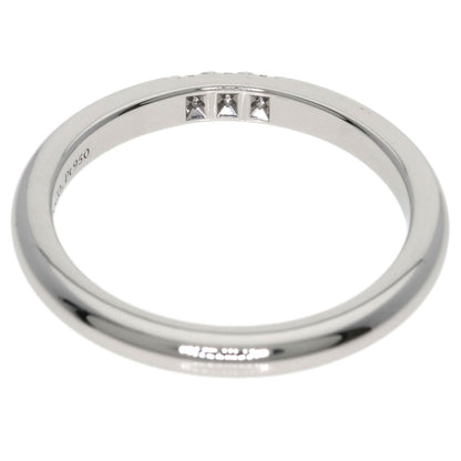 TIFFANY&Co. Forever 3P Diamond Ring Platinum PT950 Ladies [Used]