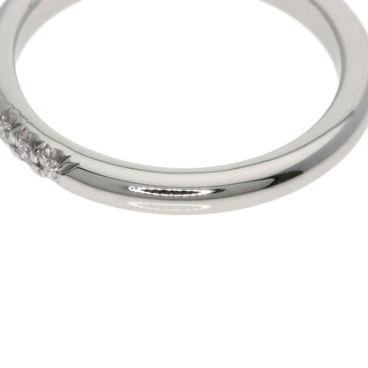 TIFFANY&Co. Forever 3P Diamond Ring Platinum PT950 Ladies [Used]