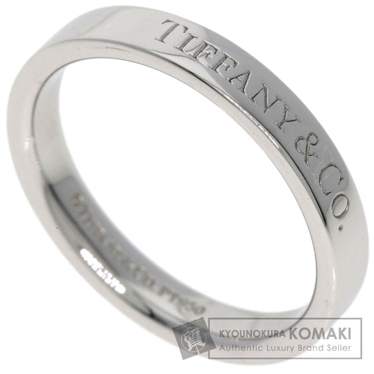 TIFFANY&Co. Flat band Ring Platinum PT950 Ladies [Used]