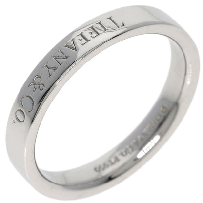 TIFFANY&Co. Flat band Ring Platinum PT950 Ladies [Used]