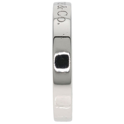 TIFFANY&Co. Flat band Ring Platinum PT950 Ladies [Used]