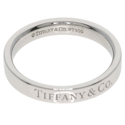 TIFFANY&Co. Flat band Ring Platinum PT950 Ladies [Used]
