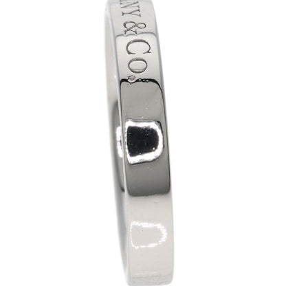 TIFFANY&Co. Flat band Ring Platinum PT950 Ladies [Used]