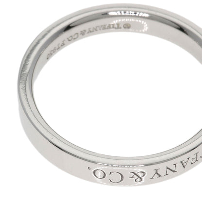 TIFFANY&Co. Flat band Ring Platinum PT950 Ladies [Used]