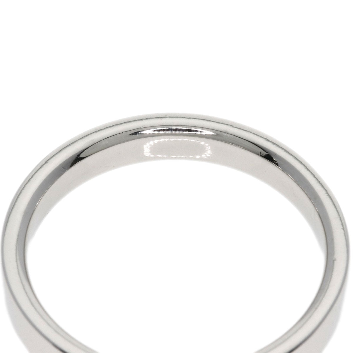 TIFFANY&Co. Flat band Ring Platinum PT950 Ladies [Used]