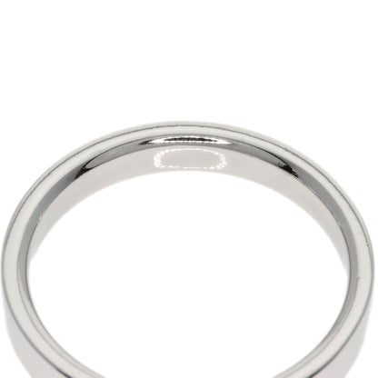 TIFFANY&Co. Flat band Ring Platinum PT950 Ladies [Used]