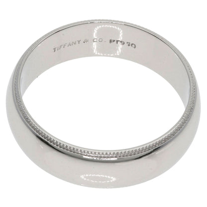 TIFFANY&Co. Milgrain Ring Platinum PT950 Ladies [Used]