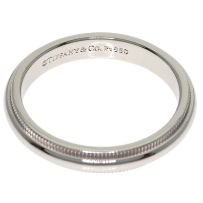 TIFFANY&Co. Milgrain Ring Platinum PT950 Ladies [Used]