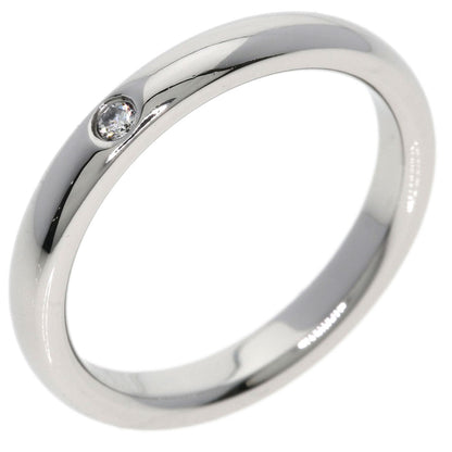 TIFFANY&Co. Wedding 1P Diamond Ring Platinum PT950 Ladies [Used]