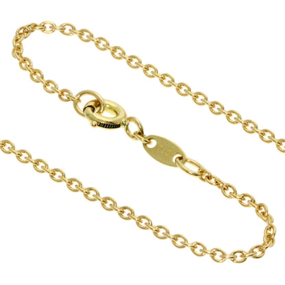 Queen Golden Pearl Pearl Diamond Necklace K18 Yellow Gold Ladies [Used]
