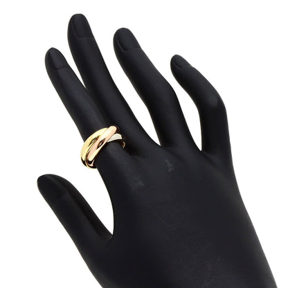 カルティエ トリニティ #48 リング・指輪 K18イエローゴールド/K18PG/K18WG レディース 【中古】【CARTIER】