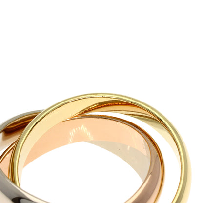 カルティエ トリニティ #48 リング・指輪 K18イエローゴールド/K18PG/K18WG レディース 【中古】【CARTIER】