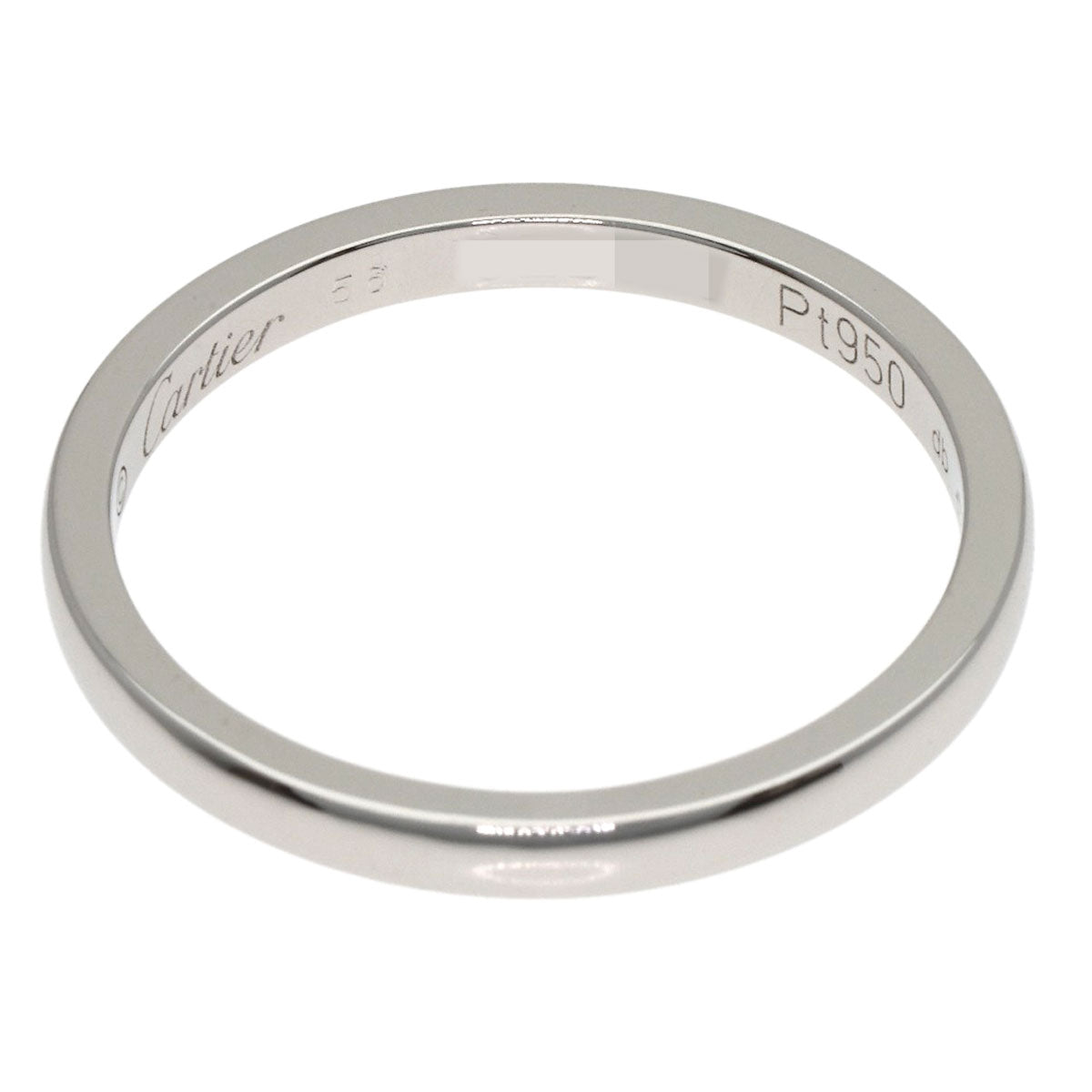 CARTIER Wedding #56 Ring Platinum PT950 Ladies [Used]
