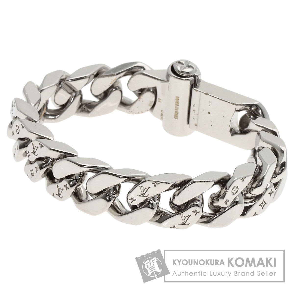 LOUIS VUITTON LV Chain Links M M68273 Bracelet Metal mens [Used]
