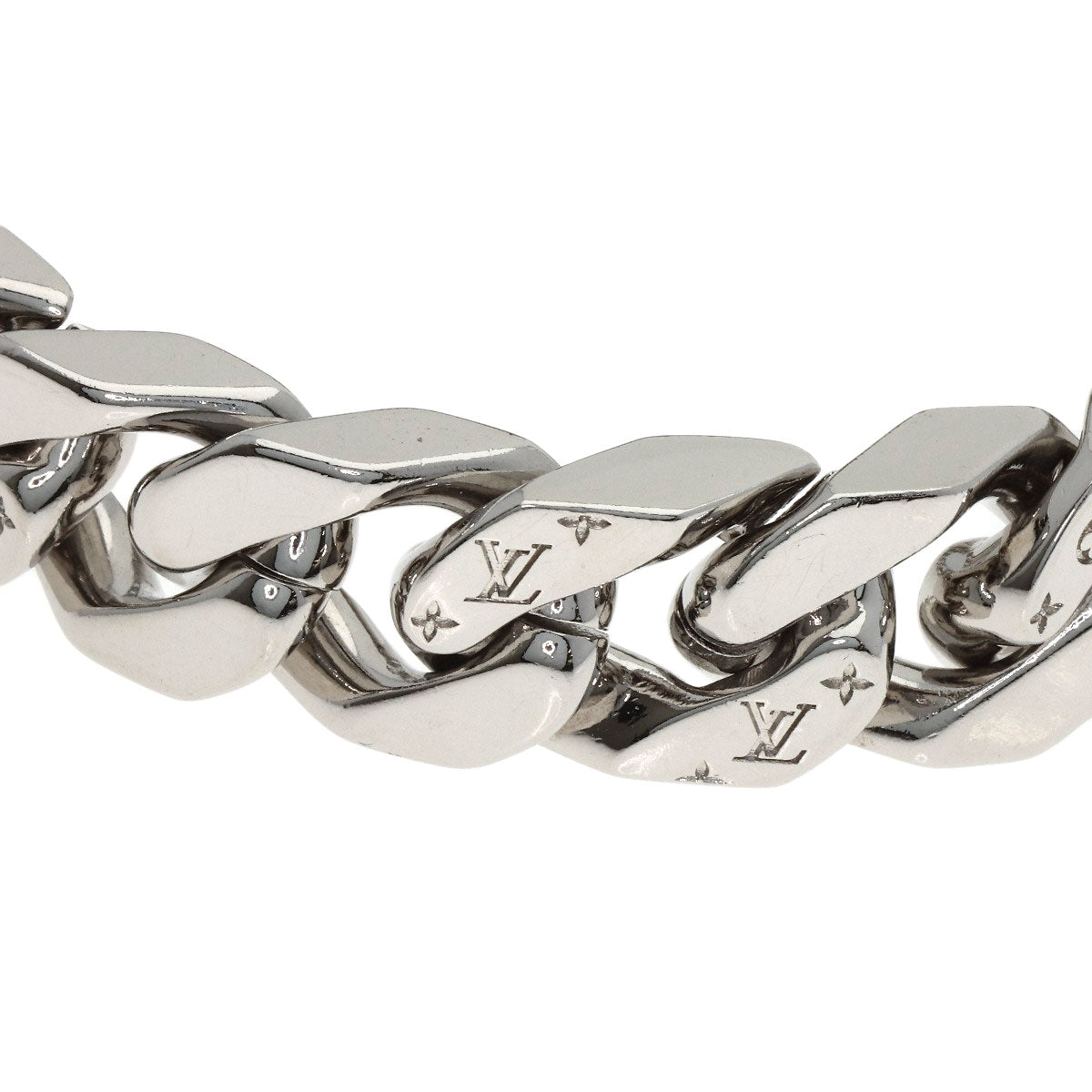 LOUIS VUITTON LV Chain Links M M68273 Bracelet Metal mens [Used]