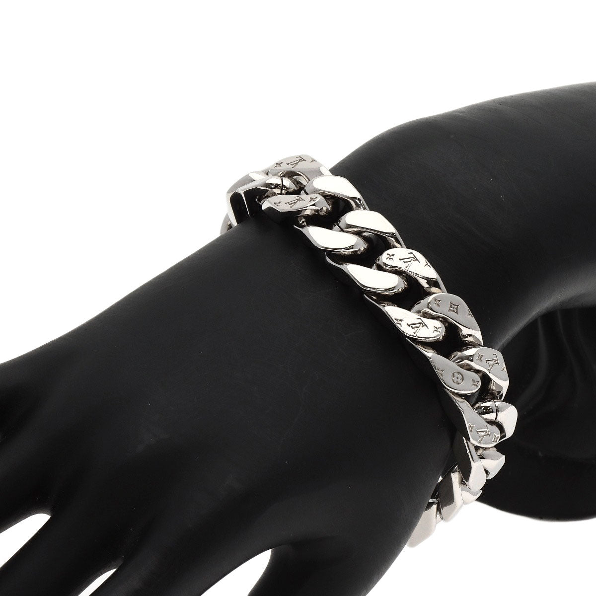 LOUIS VUITTON LV Chain Links M M68273 Bracelet Metal mens [Used]