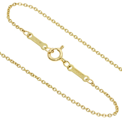 TIFFANY&Co. Open heart Necklace K18 Yellow Gold Ladies [Used]