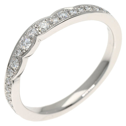 ニワカ ハーフ エタニティ ダイヤモンド リング・指輪 プラチナPT950 レディース 【中古】【NIWAKA】