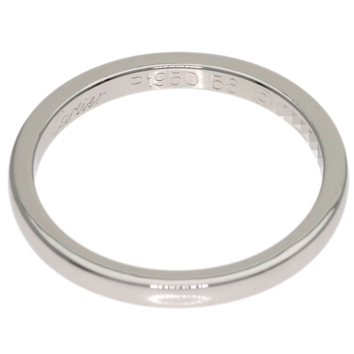 CARTIER Wedding #56 Ring Platinum PT950 Ladies [Used]
