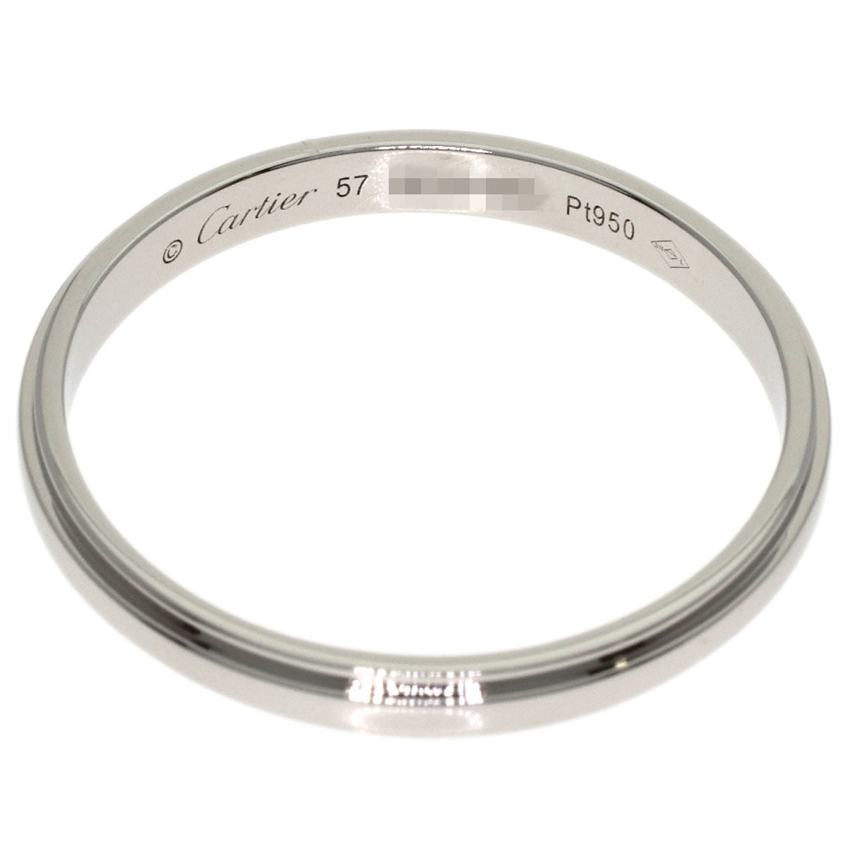 CARTIER Damour #57 Ring Platinum PT950 Ladies [Used]