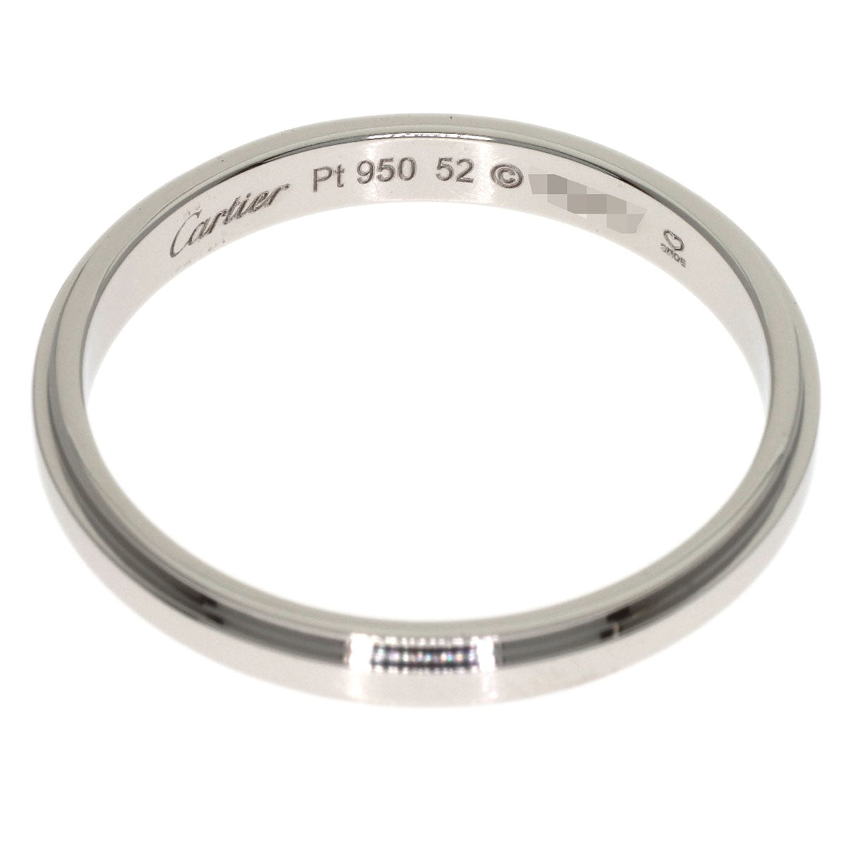 CARTIER Damour #52 Ring Platinum PT950 Ladies [Used]