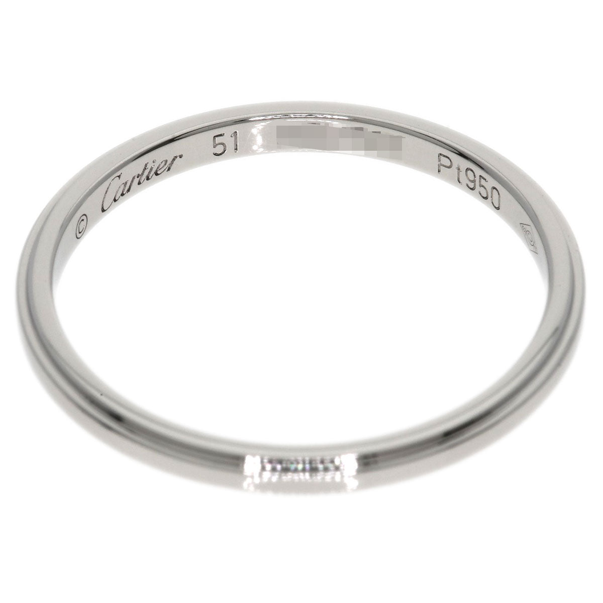 CARTIER Damour # 51 Ring Platinum PT950 Ladies [Used]