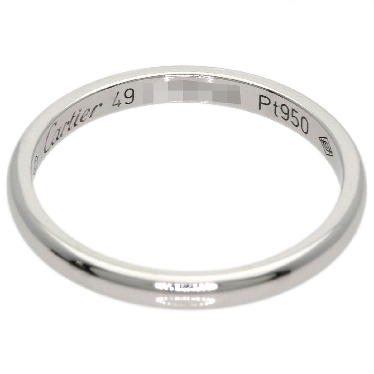 CARTIER Wedding #49 Ring Platinum PT950 Ladies [Used]