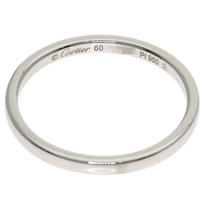 CARTIER Wedding #60 Ring Platinum PT950 Ladies [Used]
