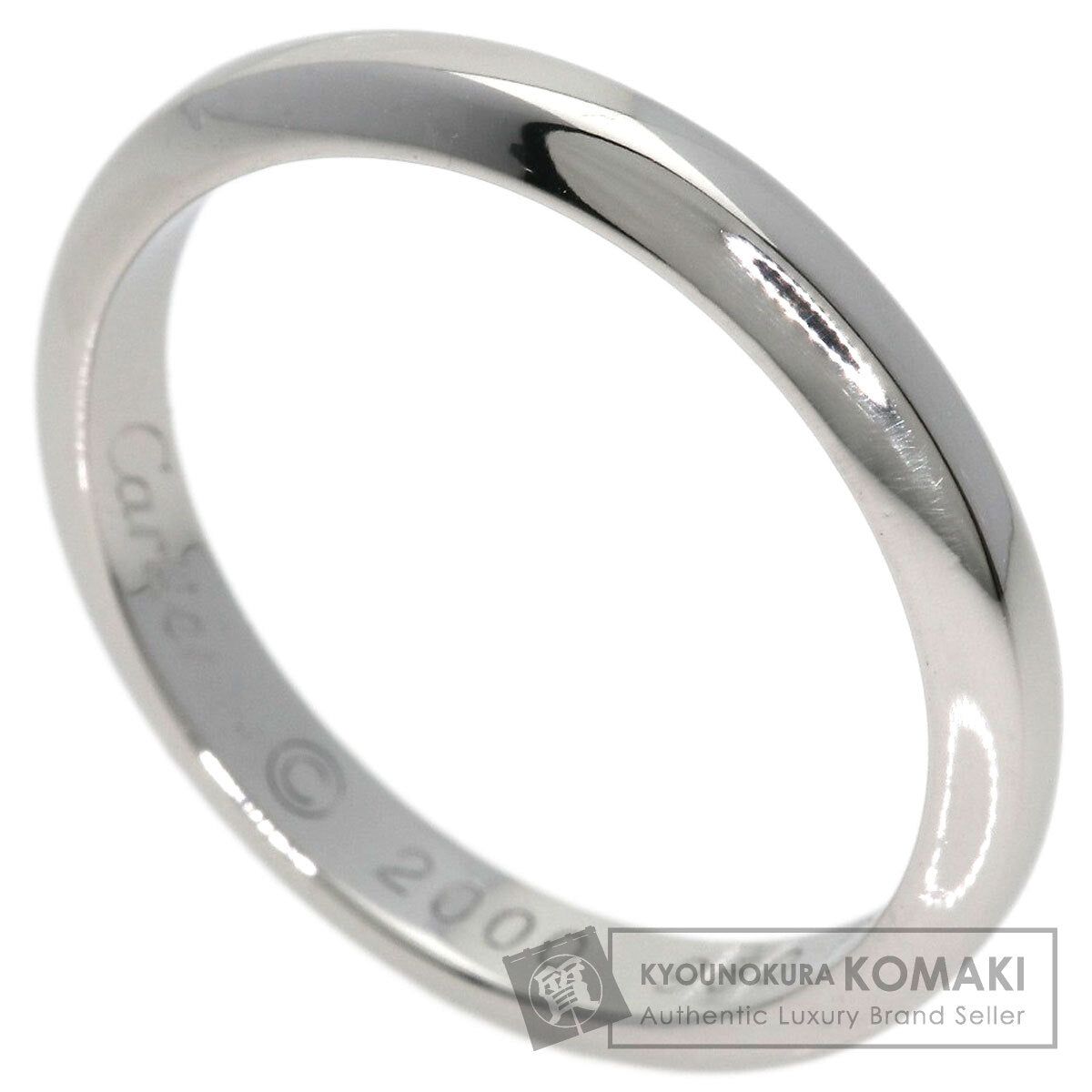 CARTIER Wedding # 54 Ring Platinum PT950 Ladies [Used]