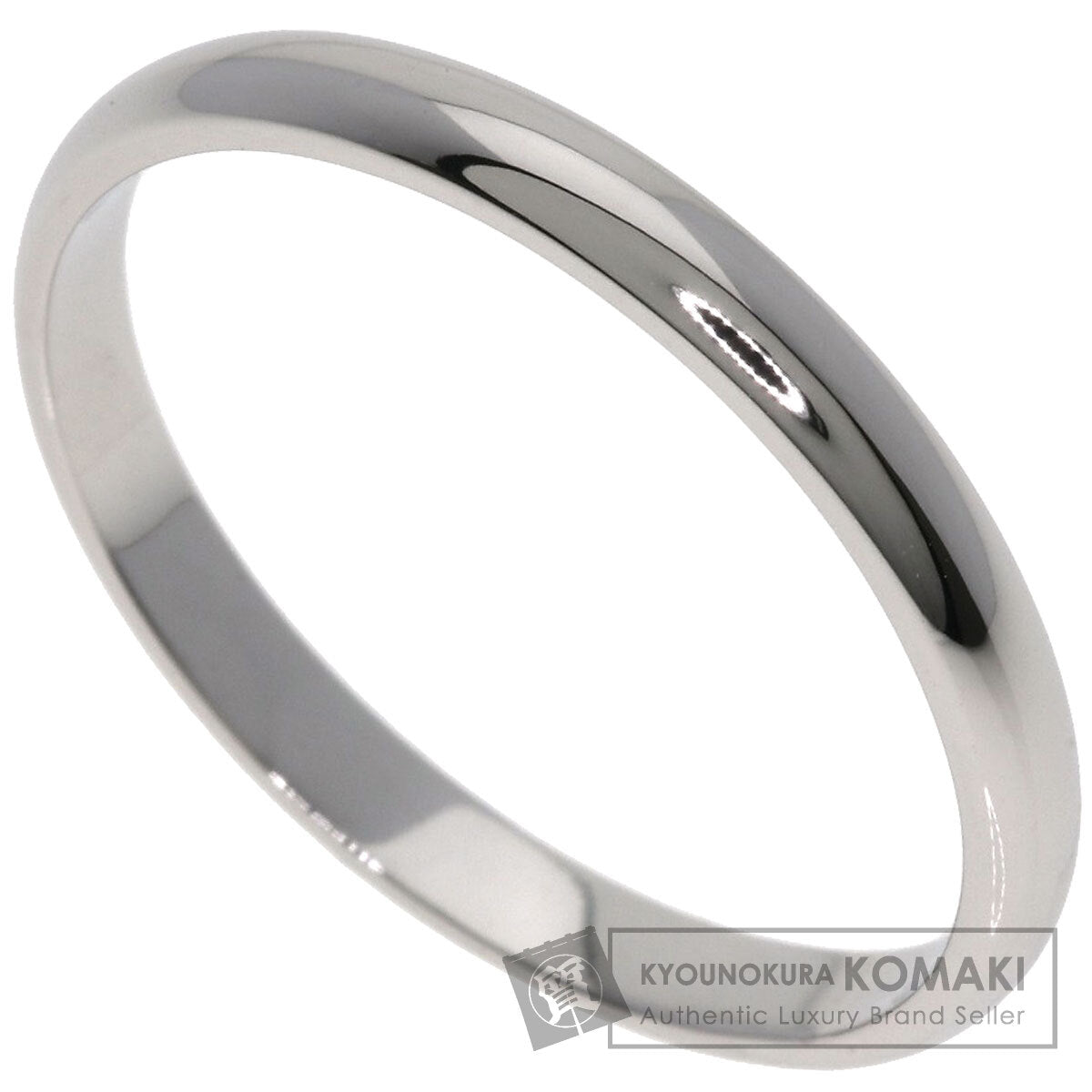 CARTIER Wedding #60 Ring Platinum PT950 Ladies [Used]