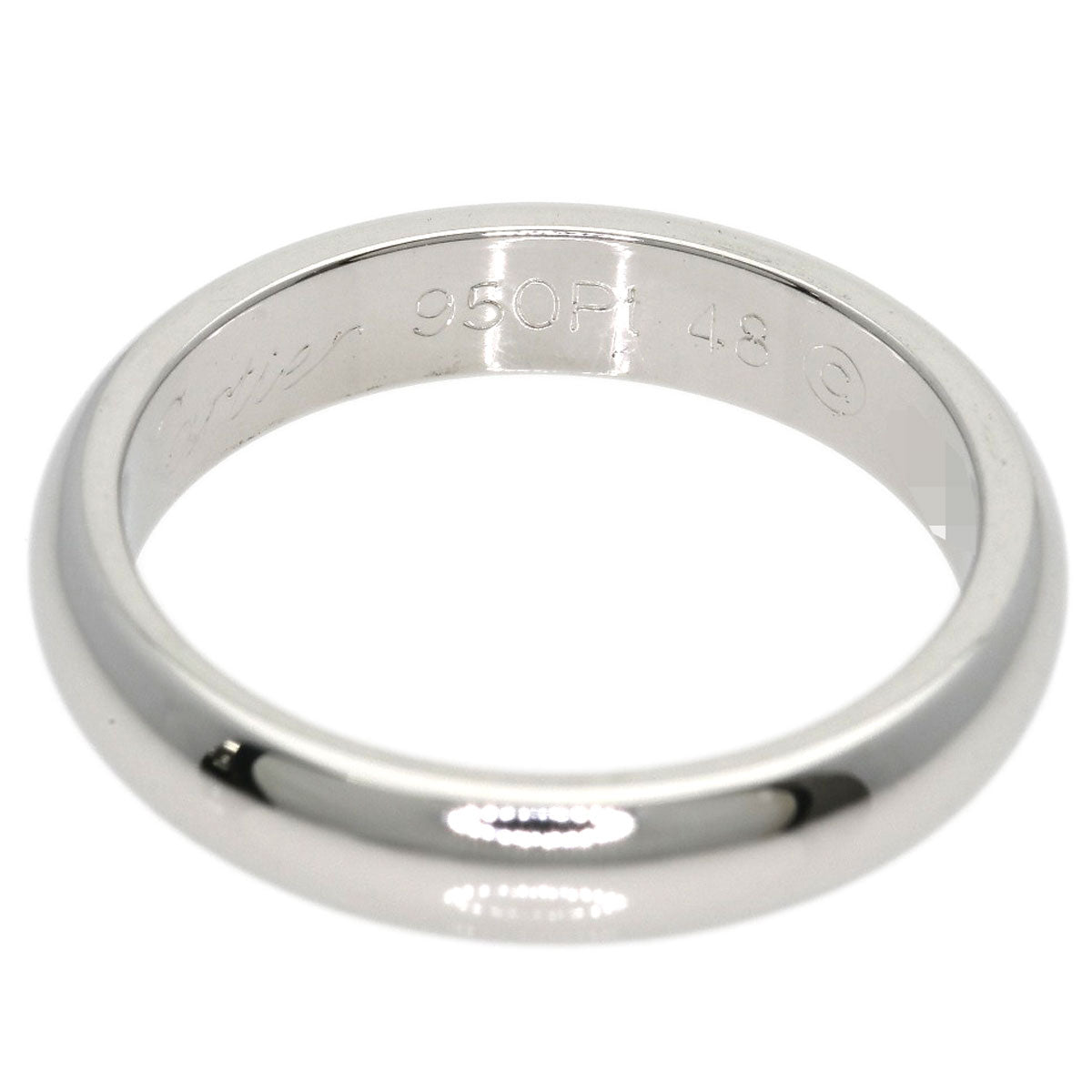 CARTIER Wedding #48 Ring Platinum PT950 Ladies [Used]