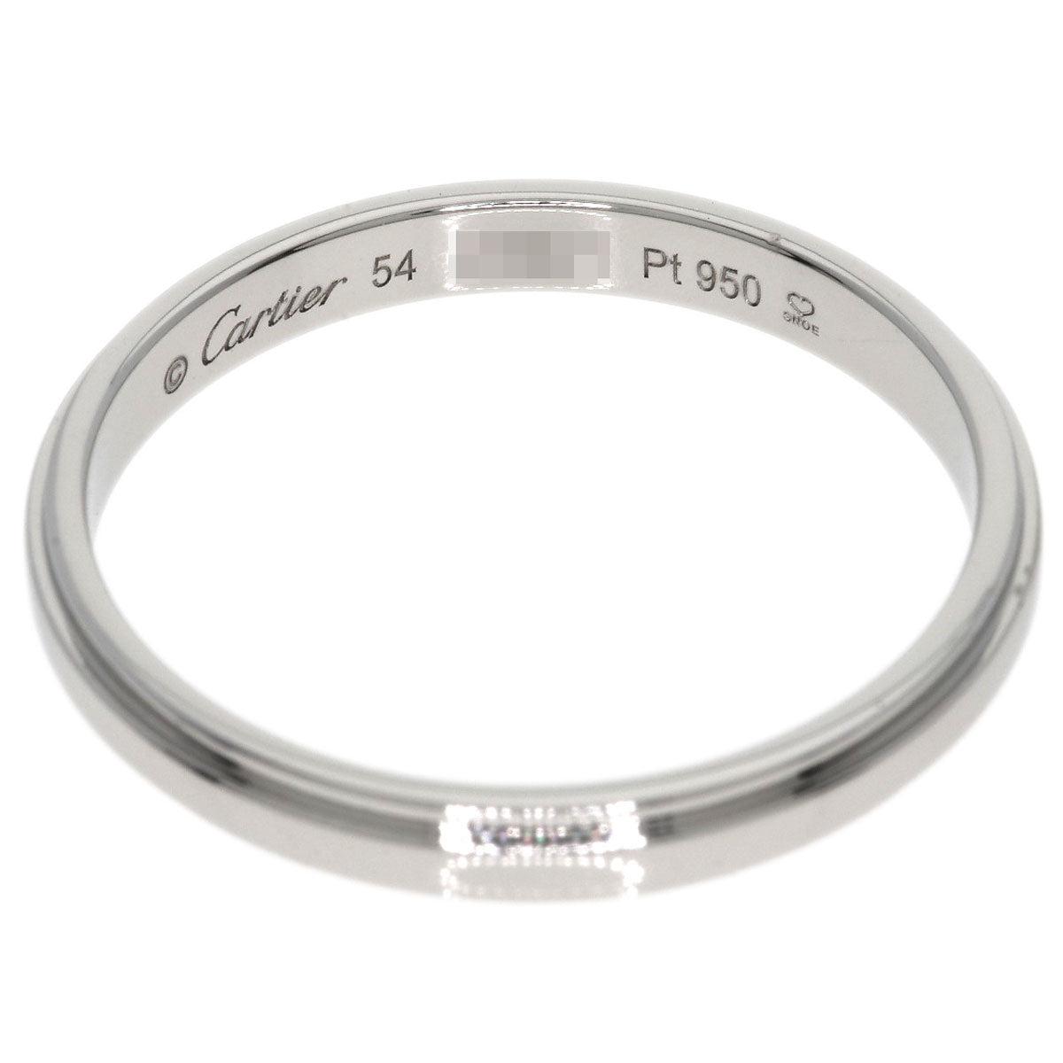 CARTIER Amour #54 Ring Platinum PT950 Ladies [Used]