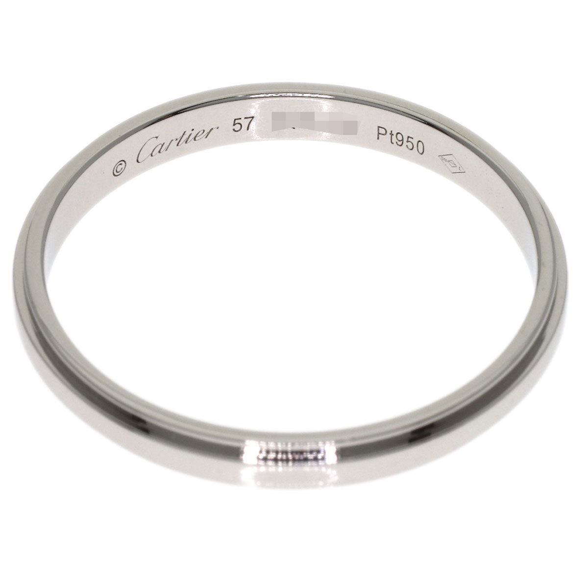CARTIER Damour #57 Ring Platinum PT950 Ladies [Used]